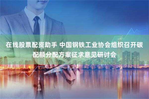 在线股票配资助手 中国钢铁工业协会组织召开碳配额分配方案征求意见研讨会